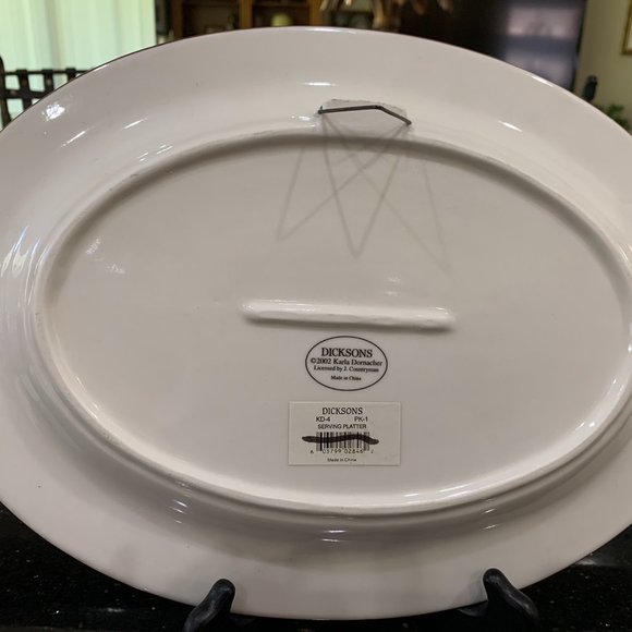 Dicksons Serving Platter Angel Apples Wall Hanging - Picture 2 of 2